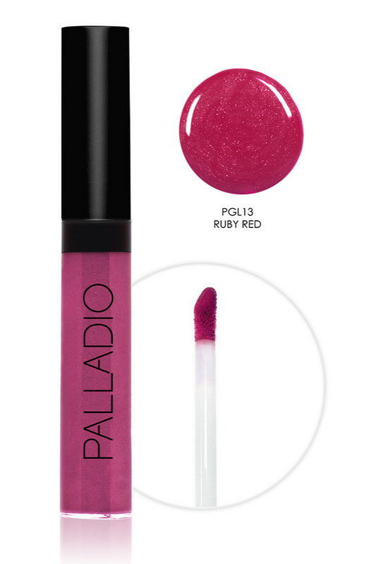 PALLADIO LIP GLOSS RUBY RED PGL13