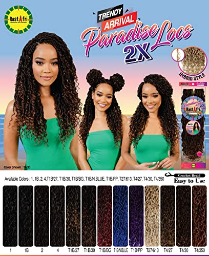 RASTAFRI PARADISE LOCS COLOR T4/27