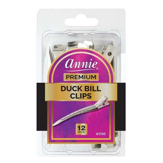 ANNIE DUCK BILL CLIPS 12PCS #3195