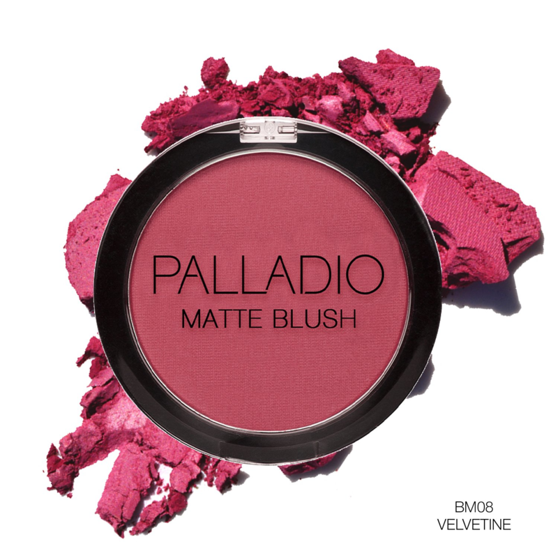 PALLADIO MATTE BLUSH VELVETINE BM08