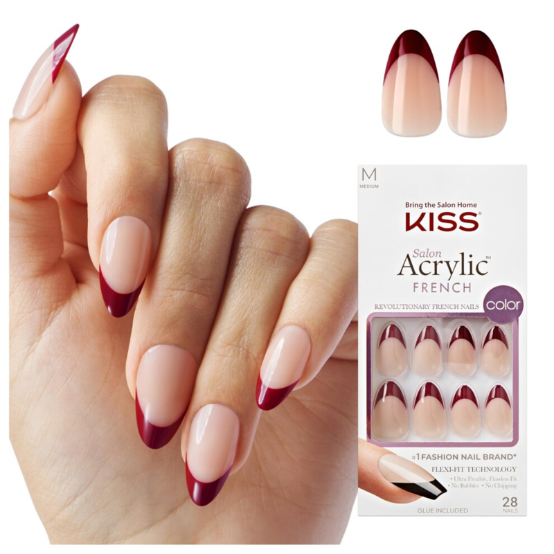 KISS NAIL ACRYLIC FRENCH SFO09
