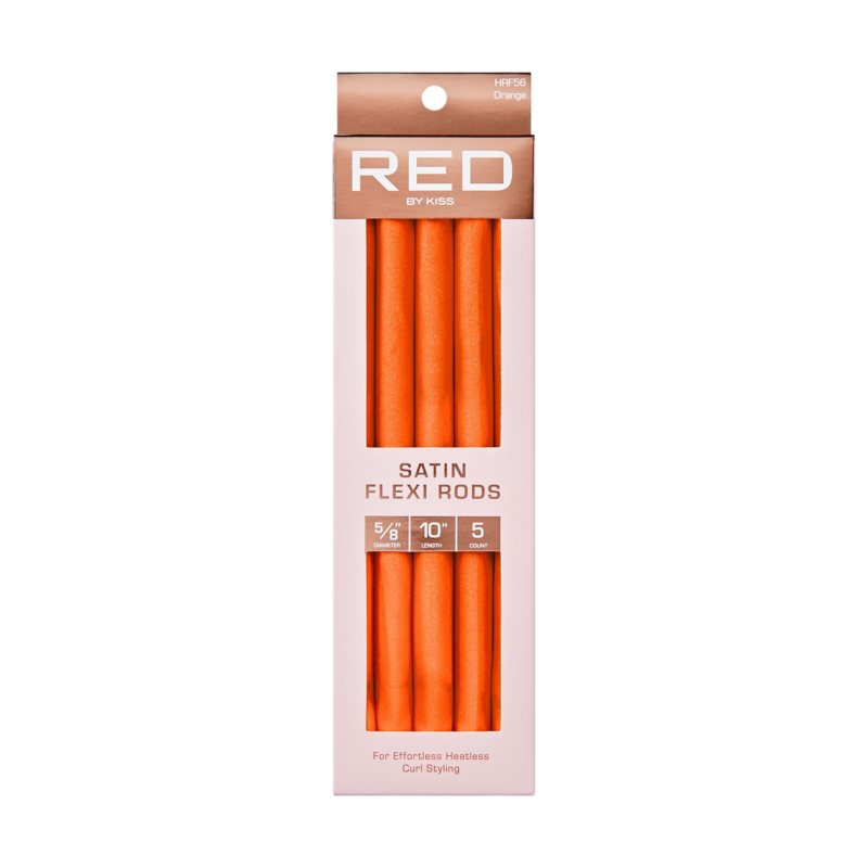 RED BY KISS SATIN FLEXI RODS 5/8'' HRF56