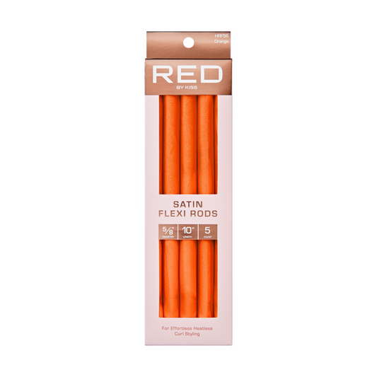 RED BY KISS SATIN FLEXI RODS 5/8'' HRF56
