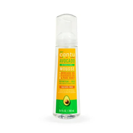 CANTU AVOCADO MOUSSE FOR NATURAL CURLS COILS WAVES 8.4