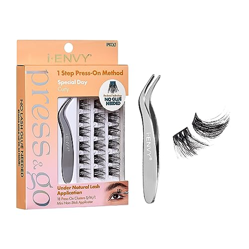 I-ENVY PRESS & GO EYELASHES IPK03