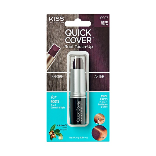 RED BY KISS QUICK COVER TOUCH LGC07 DEEP WINE