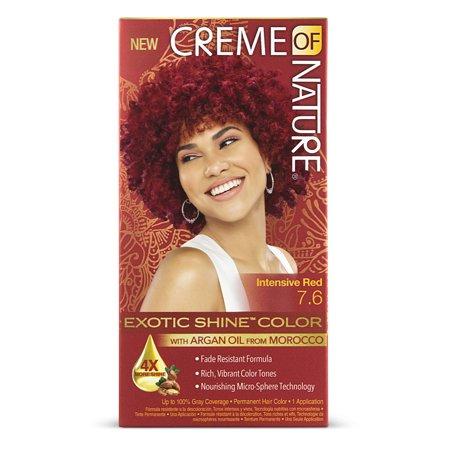 CREME OF NATURE GEL HAIR COLOR INTENSIVE RED 7.6