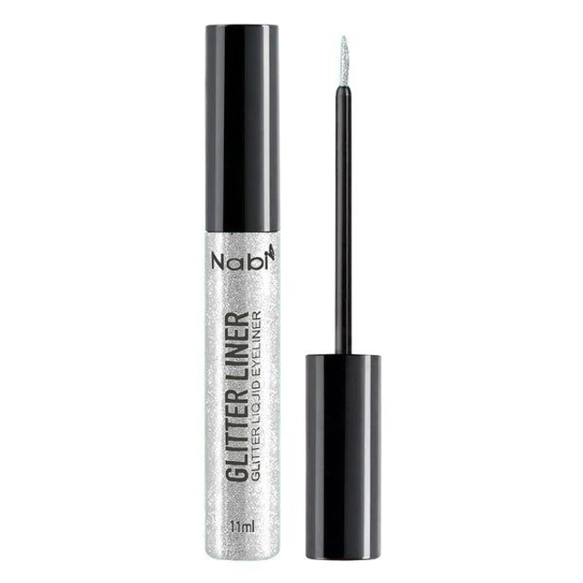 NABI GLITTER LIQUID LINER 01 WHITE