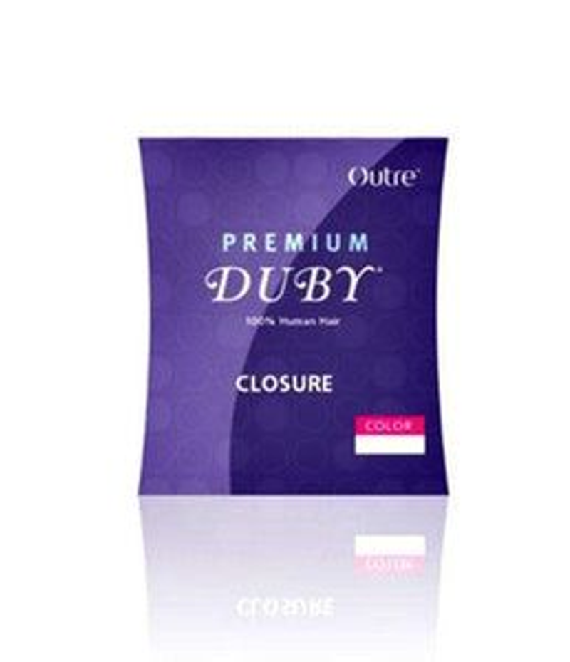 OUTRE HUMAN HAIR DUBY CLOSURE COLOR 1