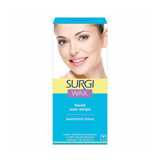 SURGI WAX FACIAL WAX STRIPS