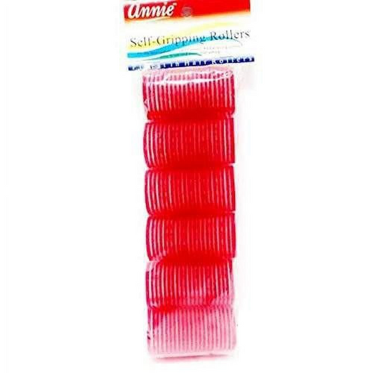 ANNIE SELF GRIPPING ROLLERS 1 1/4'' RED