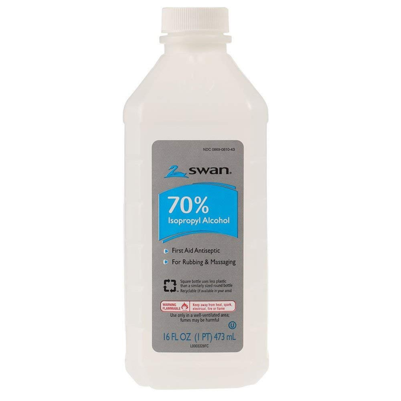 SWAN  ALCOHOL 70% 16FL OZ