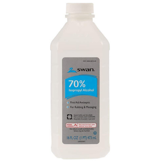 SWAN  ALCOHOL 70% 16FL OZ