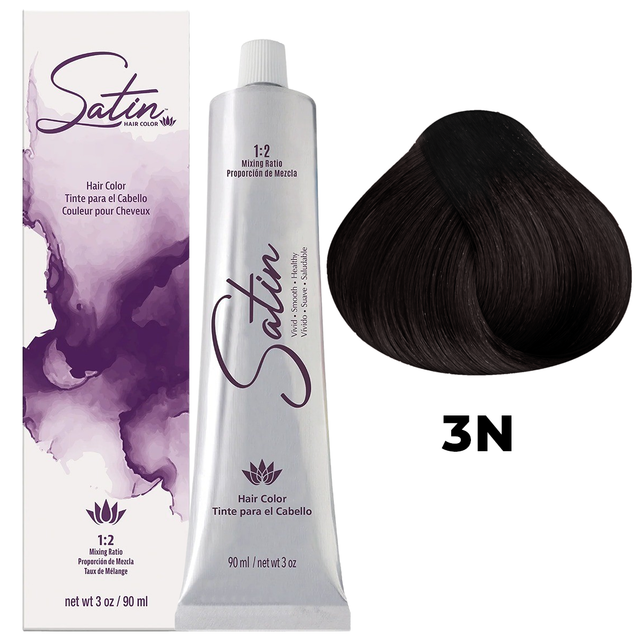 SATIN HAIR COLOR 3N DARK BROWN