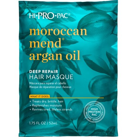 HI PRO PAC MOROCCAN ARGAN OIL DEEP REPAIR HAIR MASQUE 1.75FL OZ