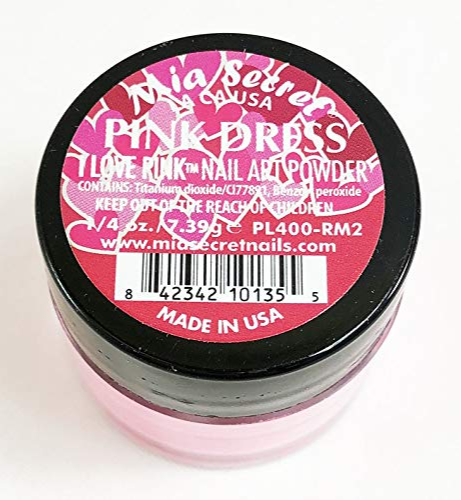 MIA SECRET NAIL ART POWDER 1.4 PINK DRESS