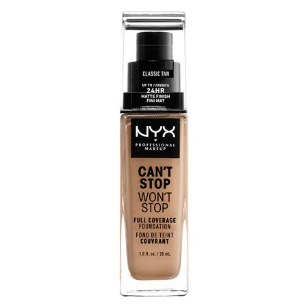 NYX PROFESSIONAL MAKEUP CANT STOP WONT STOP FOUNDAT. CLASSIC TAN