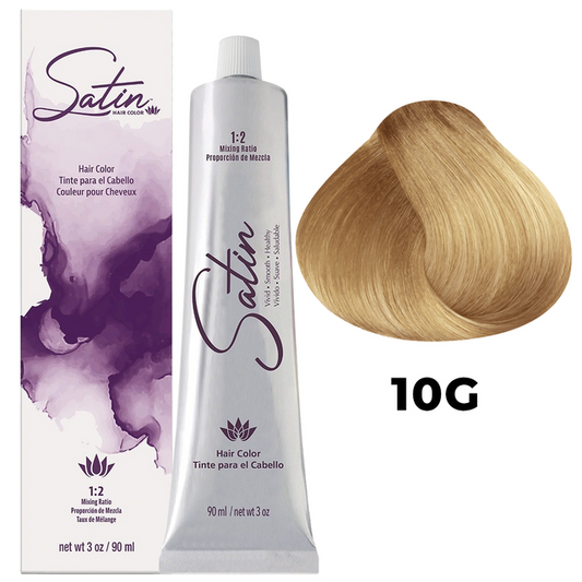 SATIN HAIR COLOR 10G ULTRA LIGHT GOLDEN BLONDE