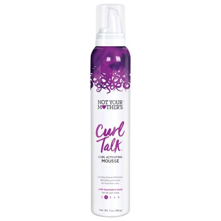 NOT YOUR MOTHER'S CURL TALK ACTIVATING MOUSSE 7OZ