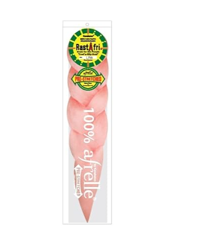 RASTAFRI SILKY BRAID SINGLE L.PINK