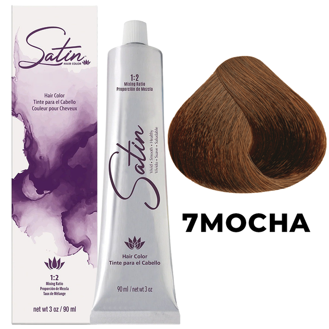 SATIN HAIR COLOR 7 MOCHA MOCHA BLONDE