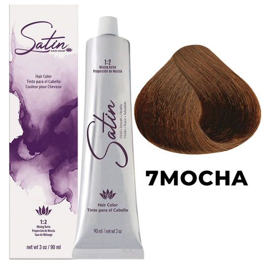 SATIN HAIR COLOR 7 MOCHA MOCHA BLONDE