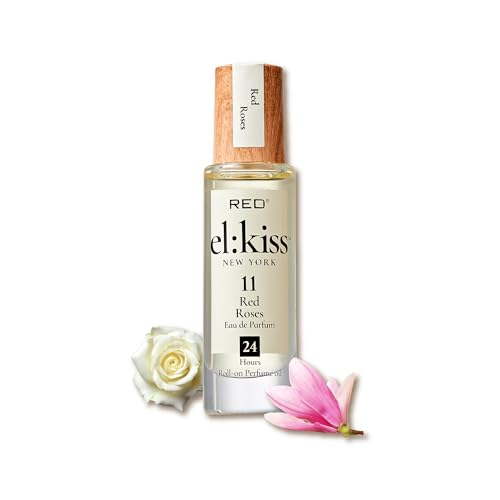 EL KISS ROLL ON PERFUME OIL RED ROSES PHB11