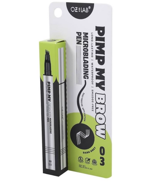 OZ LAB PIMP MY BROW MICROBLADING PEN DARK GRAY