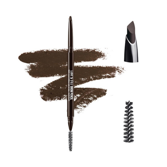 KISS NEW YORK LINE & FILL BROW PENCIL BRUNETTE KLE04