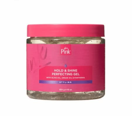 LUSTER'S PINK HOLD & SHINE GEL 16OZ
