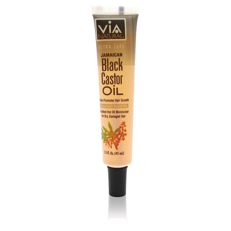 VIA NATURAL BLACK CASTOR OIL 1.5FL OZ 1