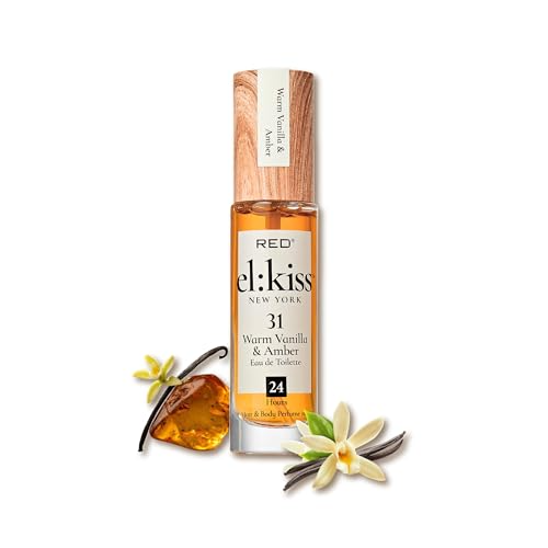 EL KISS HAIR & BODY MIST WARM VANILLA & AMBER PHB31