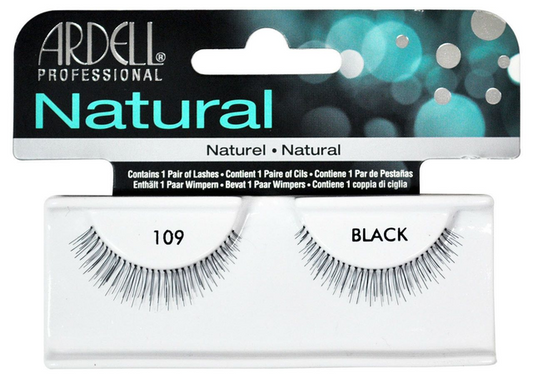 ARDELL EYELASHES NATURAL BLACK 109