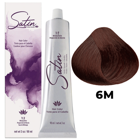 SATIN HAIR COLOR 6M MAHOGANY BLONDE