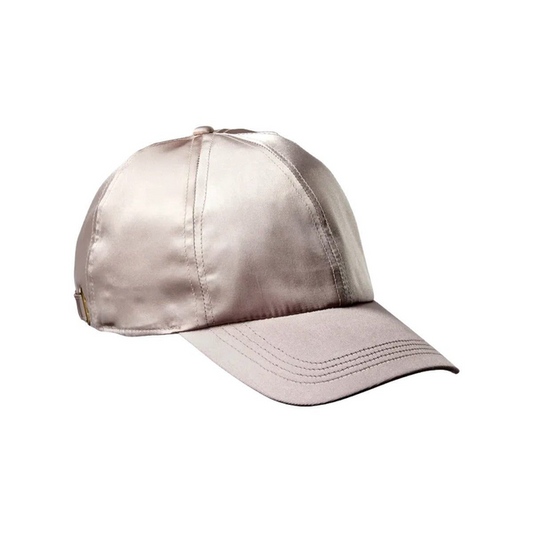 RED BY KISS SILKY BASEBALL CAP BEIGE FH010