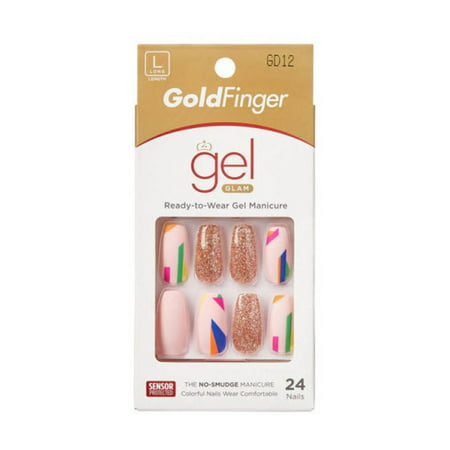 KISS NAIL GEL GLAM GD12