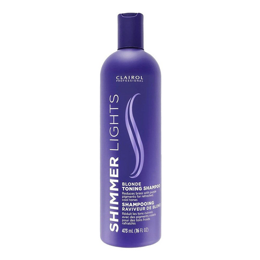 CLAIROL SHIMMER LIGHTS BLONDE TONING SHAMPOO 8FL OZ