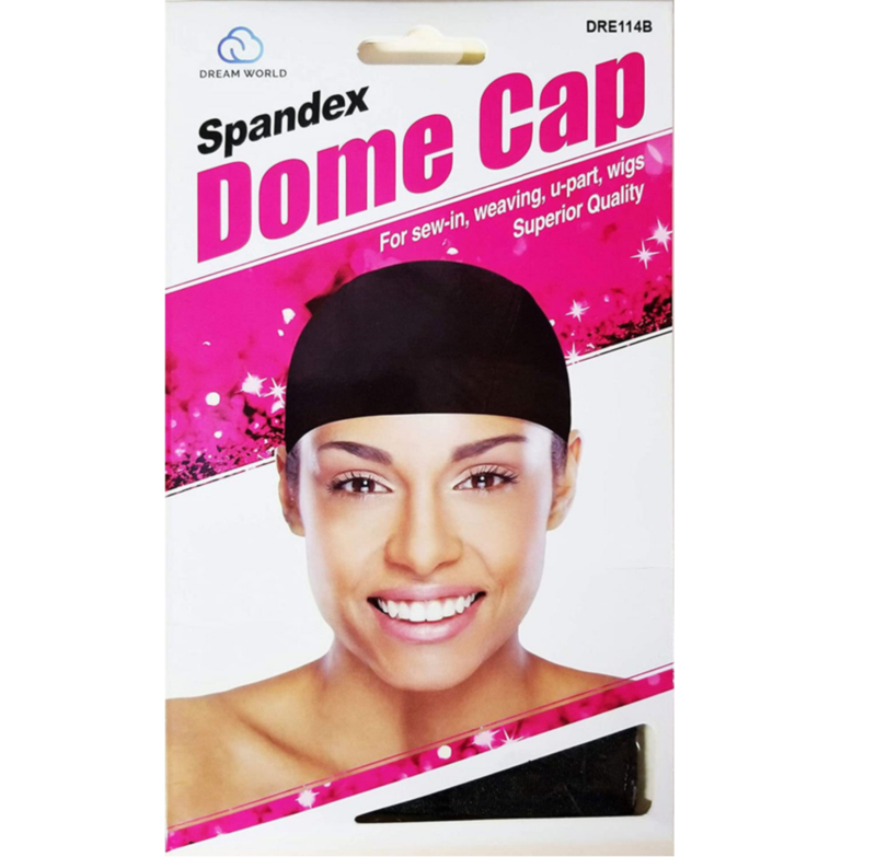 DREAM WORLD SPANDEX HOME CAP BLACK DRE114