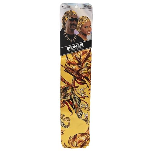 ANNIE HEADWRAP SCARF GOLDEN TROPICS