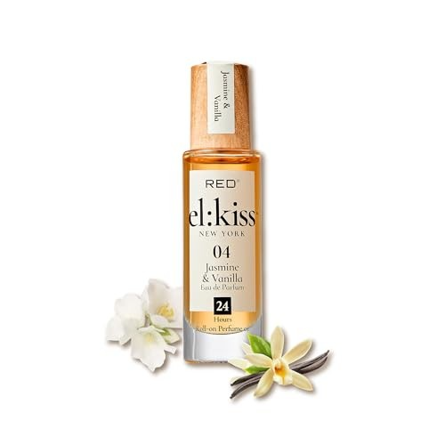 EL KISS ROLL ON PERFUME OIL JASMINE & VANILLA PHB04