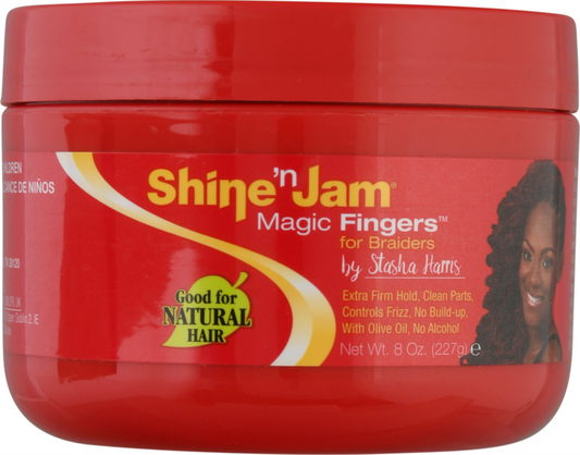 SHINE N JAM MAGIC FINGER FOR BRAIDERS 8OZ