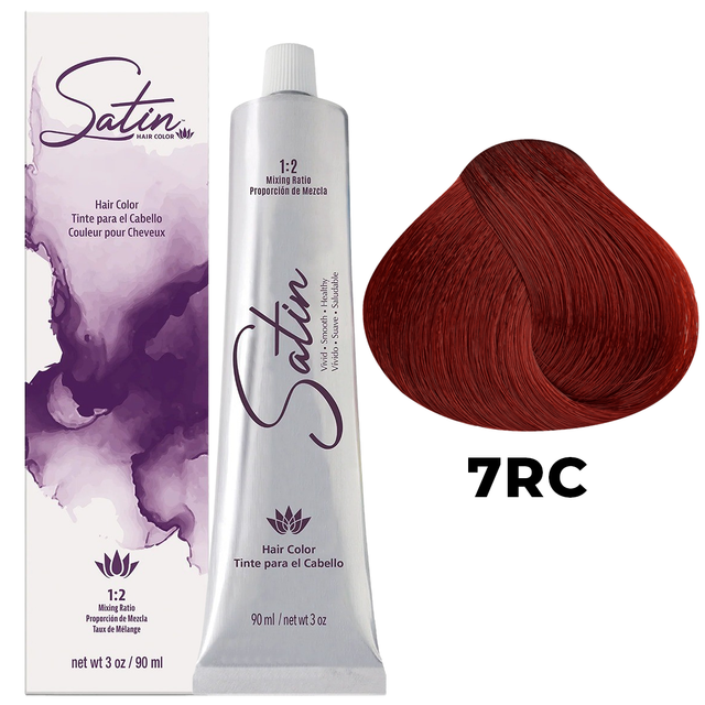 SATIN HAIR COLOR 7RC RED COPPER BLONDE