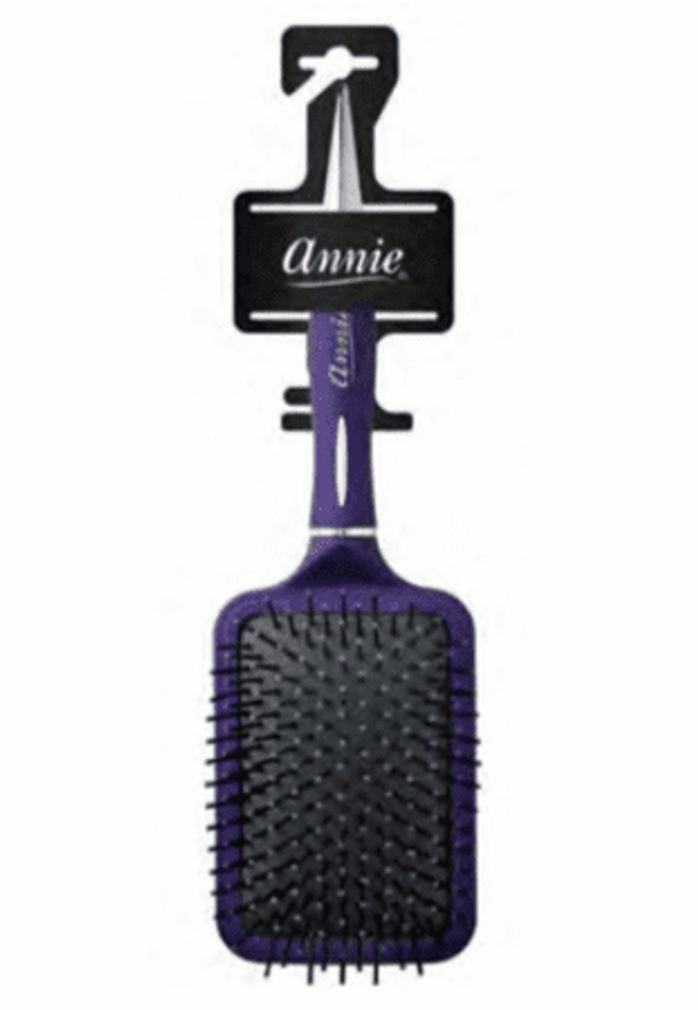 ANNIE HAIR BRUSH PURPLE ITEM 2805