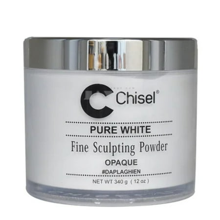 CHISEL PURE WHITE FINE SCULPTING POWDER 12OZ