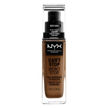 NYX PROFESSIONAL MAKEUP CANT STOP WONT STOP FOUNDAT. DEEP SABLE
