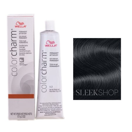 WELLA COLORCHARM HAIR COL. GEL 1N/051 BLACK