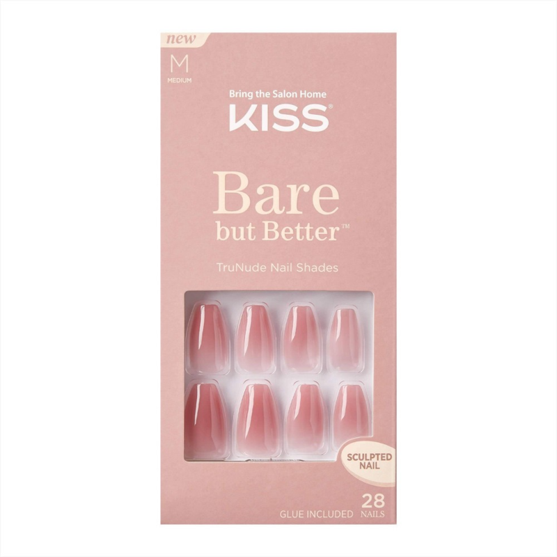 KISS NAIL BARE BUT BETTER BN04