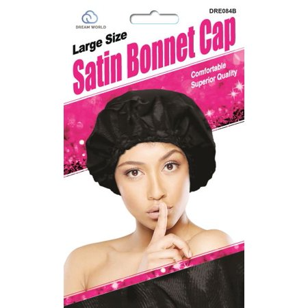 DREAM WORLD SATIN BONNET CAP LARGE SIZE