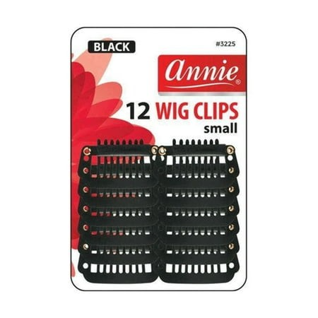 ANNIE 12 WIG CLIPS SMALL #3225