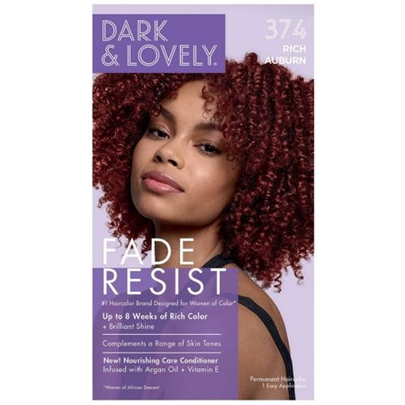 DARK & LOVELY HAIR COLOR 374 RICH AUBURN